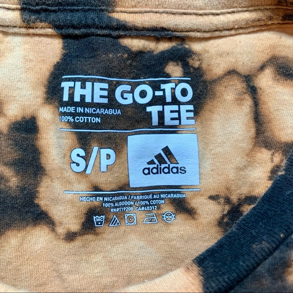 Adidas Custom Bleach Tee - Picture 4 of 4